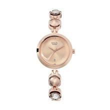 Load image into Gallery viewer, Titan Raga Viva Rose Gold Dial Analogue with Date Metal Strap watch for Women