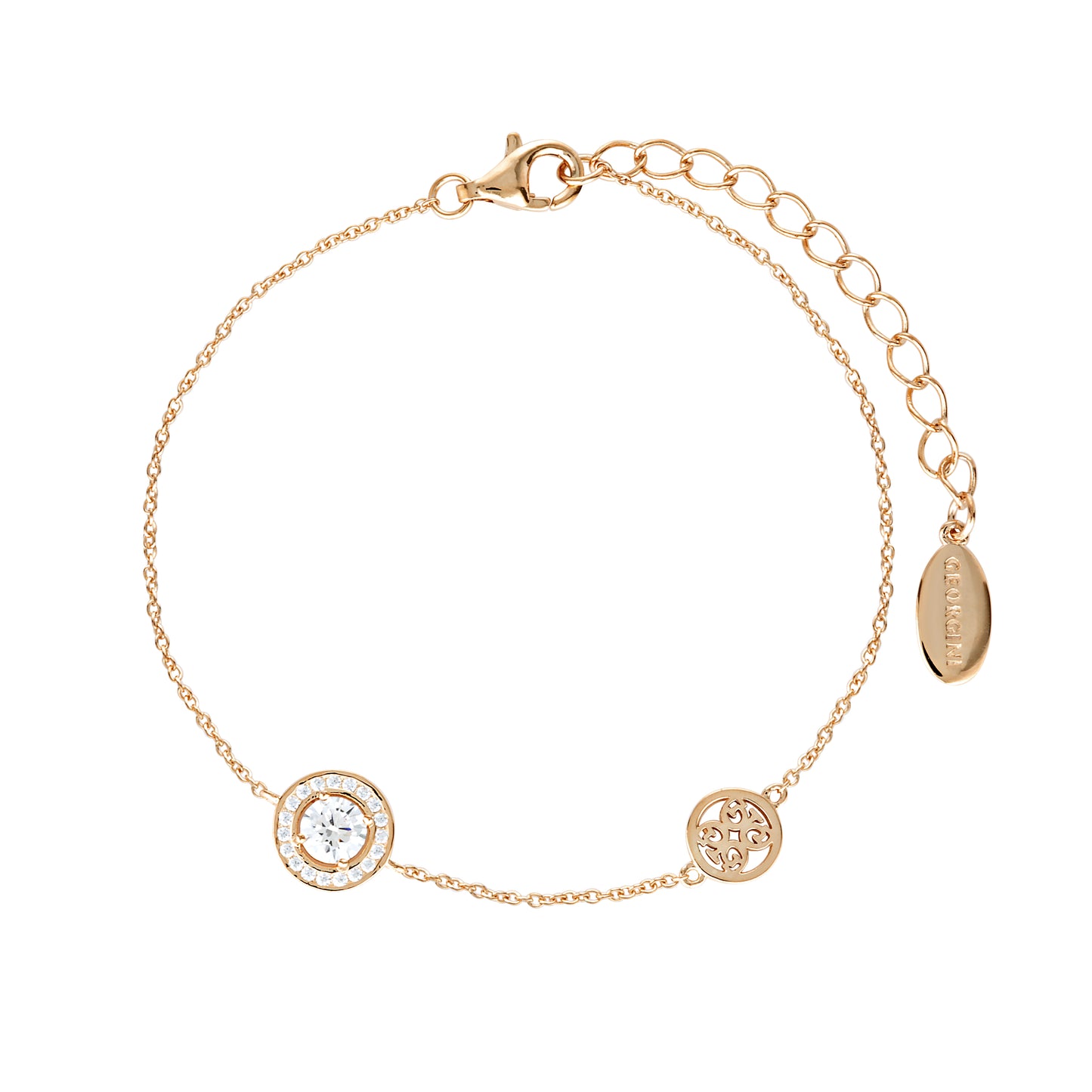 SIGNATURE MEMENTO BRACELET ROSE GOLD