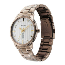 Load image into Gallery viewer, Titan Regalia Opulent White Dial Watch for Men