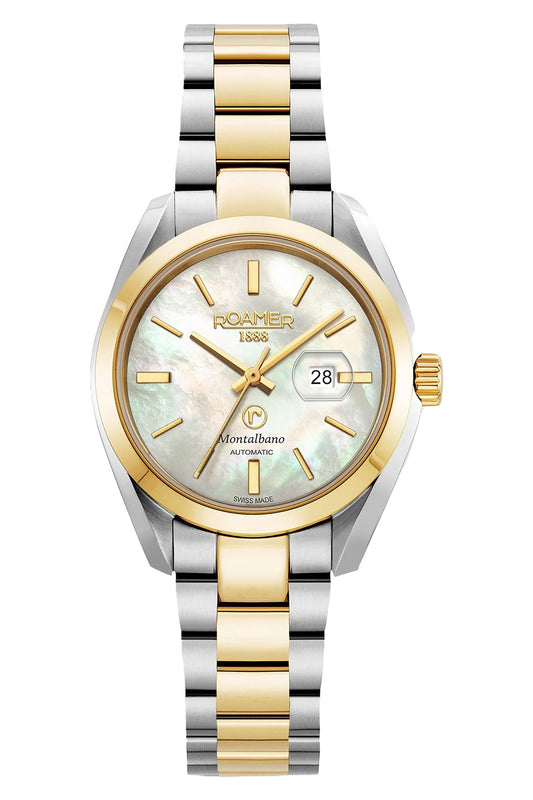 Roamer Montalbano Ladies 31mm Two Tone Stainless Steel Strap Watch