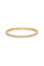 Load image into Gallery viewer, SELENA 3MM TENNIS BRACELET GOLD SMALL 16.5CM