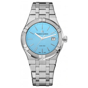 Maurice Lacroix AIKON Quartz 40mm Special Edition Turquoise Diamond Dial Watch