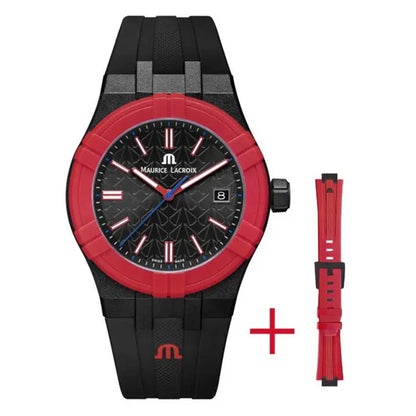 Maurice Lacroix AIKON #Tide Date 40mm Special Edition Mahindra Watch