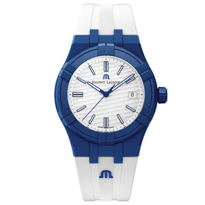 Maurice Lacroix Swiss-made AIKON #Tide Date 40mm Blue Watch