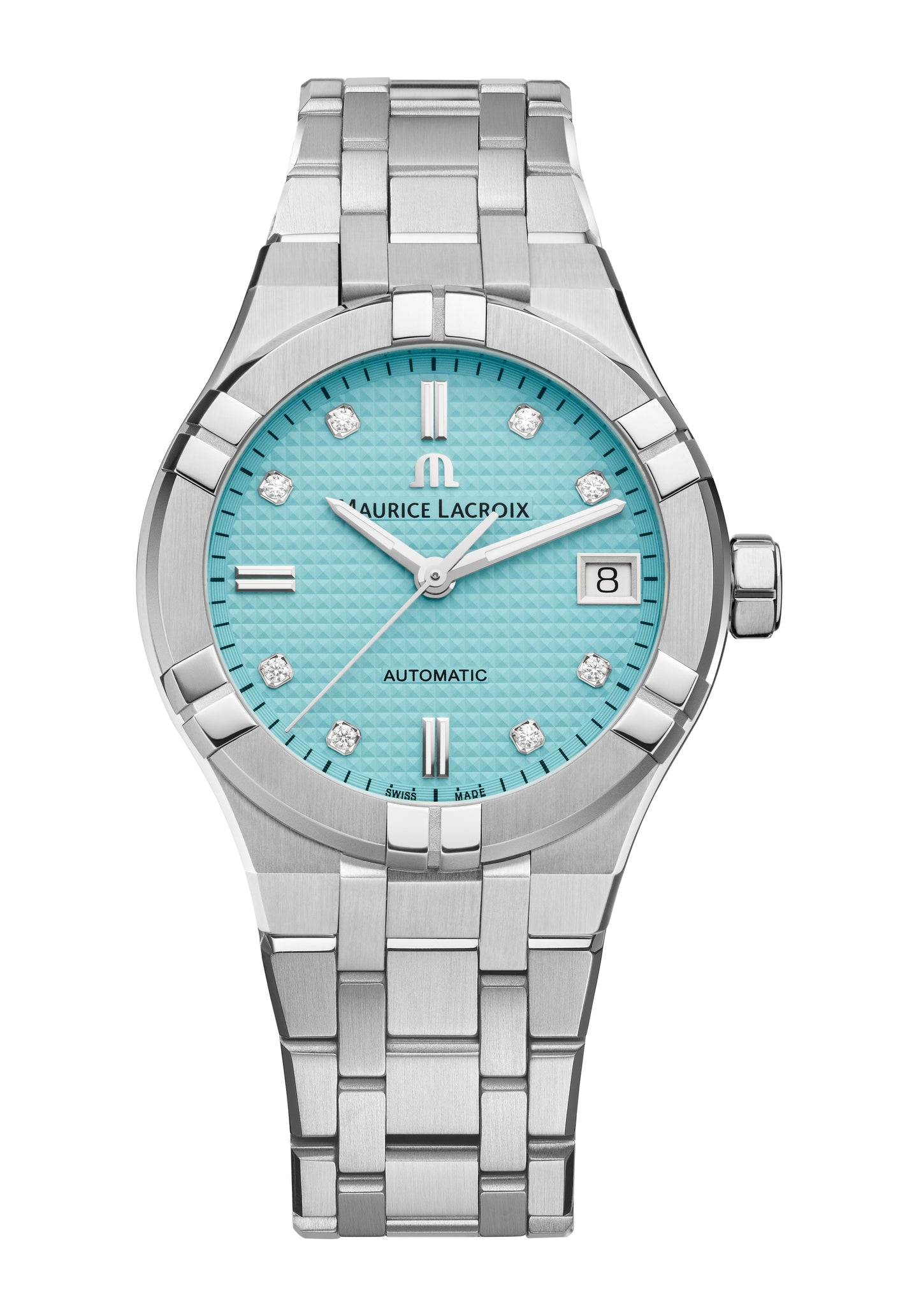 Maurice Lacroix Swiss Made AIKON Automatic Limited Summer Edition 35mm Dual Strap Watch