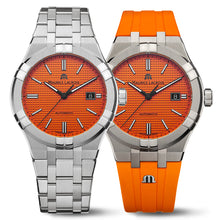 Load image into Gallery viewer, Maurice Lacroix Swiss Made AIKON Automatic Limited Summer Edition 42mm Dual Strap Watch