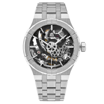 Maurice Lacroix AIKON Manufacture Skeleton 45mm Sapphire Crystal Dial Watch