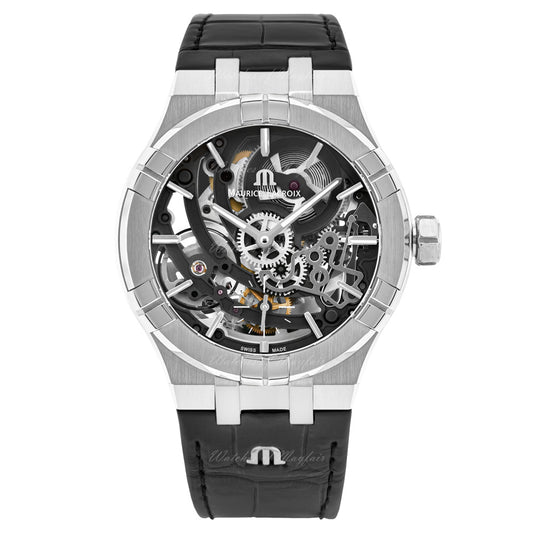Maurice Lacroix AIKON Manufacture Skeleton 45mm Sapphire Crystal Dial Watch
