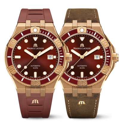 Maurice Lacroix Swiss Made AIKON Venturer Asia Special Edition 43mm Dual Strap Watch