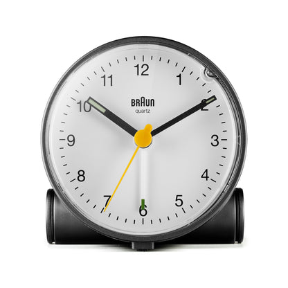 Braun Classic Analogue White Dial Alarm Clock