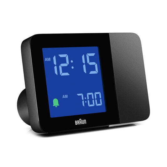 Braun Black Digital Projection Alarm Clock