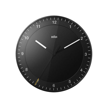 Braun Classic Analogue Wall Clock 30cm Black