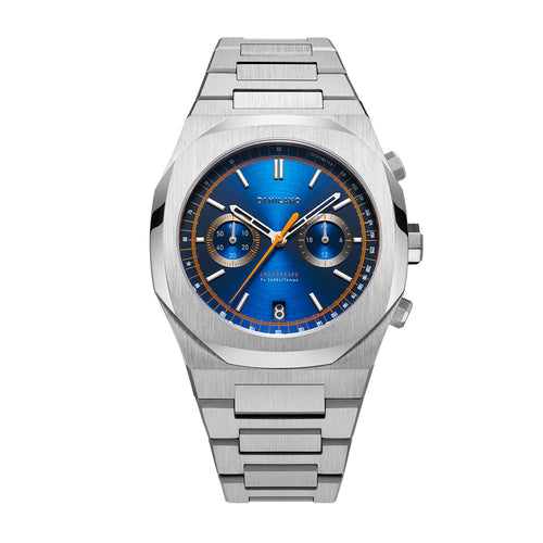 D1 Milano Royal Blue Cronografo Watch