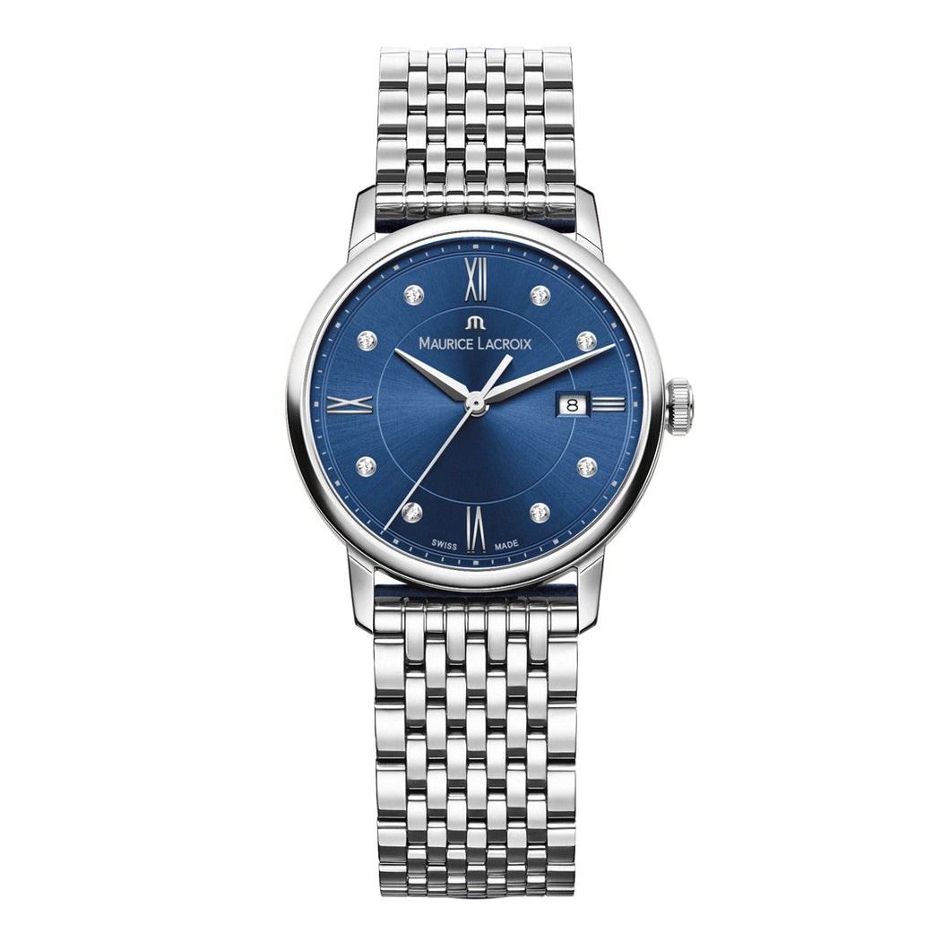 Maurice Lacroix ELIROS 30mm Blue Dial 9 Rows Watch