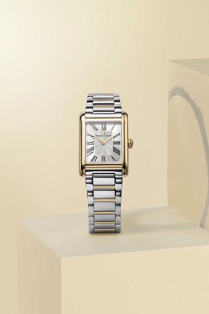 Maurice Lacroix Fiaba Square 24mm Two-tone  Stainless Steel Strap Watch
