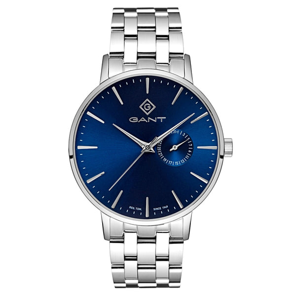 Gant Park Hill III Blue Dial Silver Bracelet