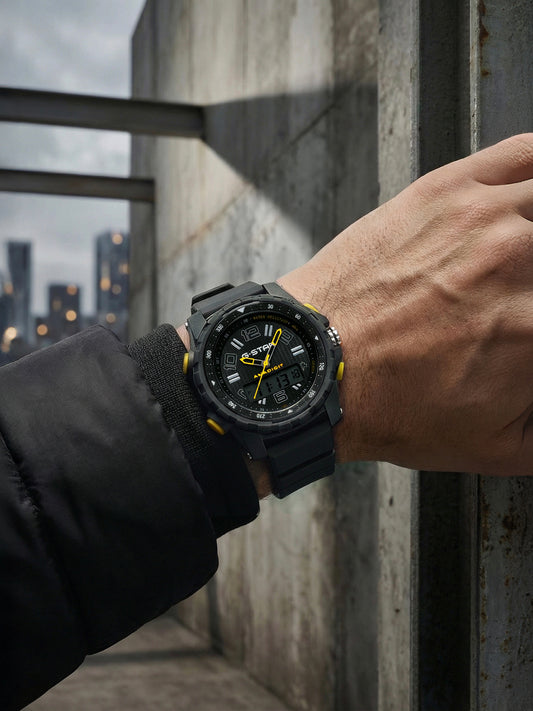 G-STAR Ops1 Analog-Digital Black Watch