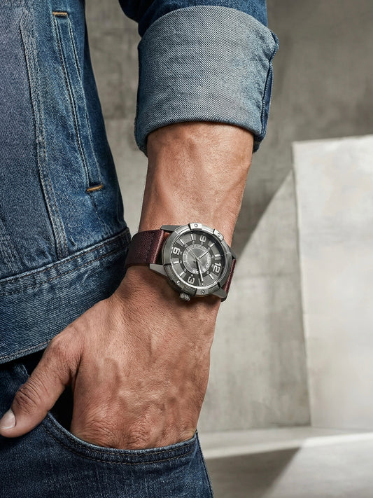 G-STAR Constructed Bold Silver Watch