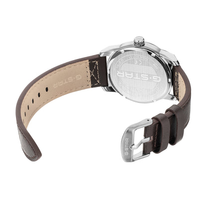G-STAR Selvedge Utility-Inspired Brown Watch
