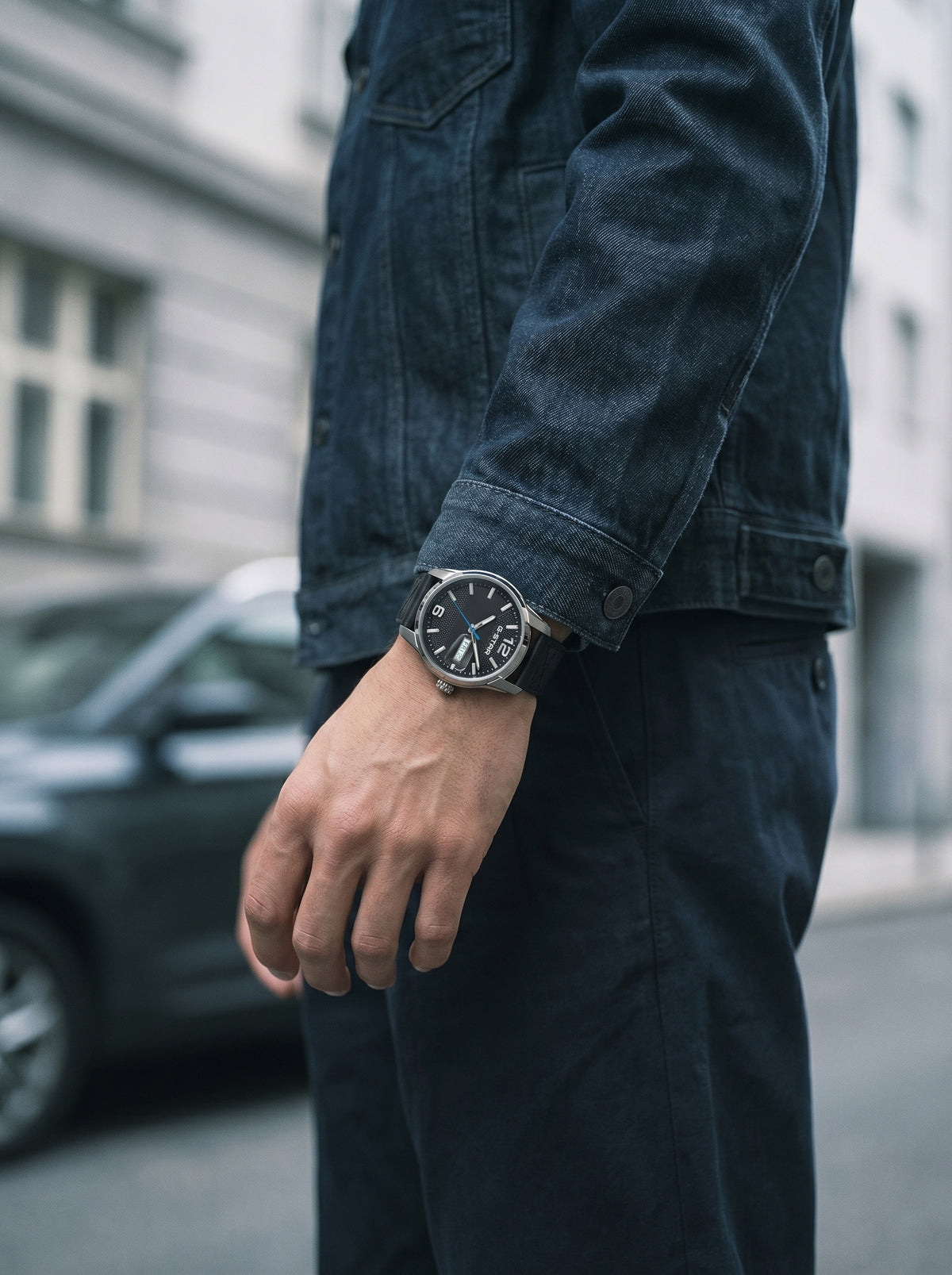 G-STAR Selvedge Utility-Inspired Black Watch