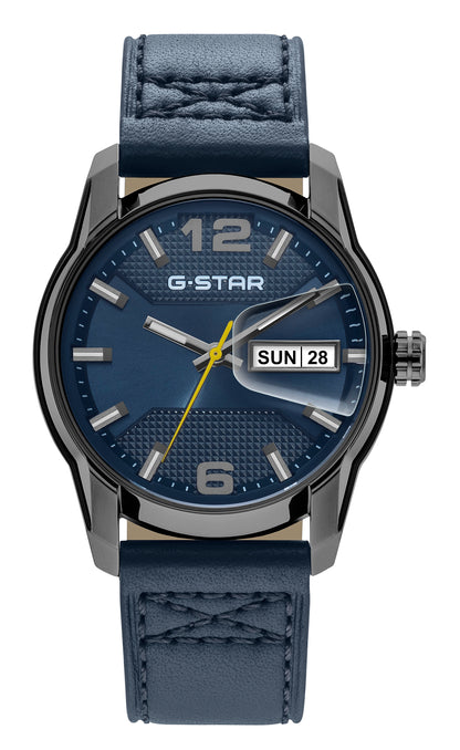 G-STAR Selvedge Utility-Inspired Blue Watch