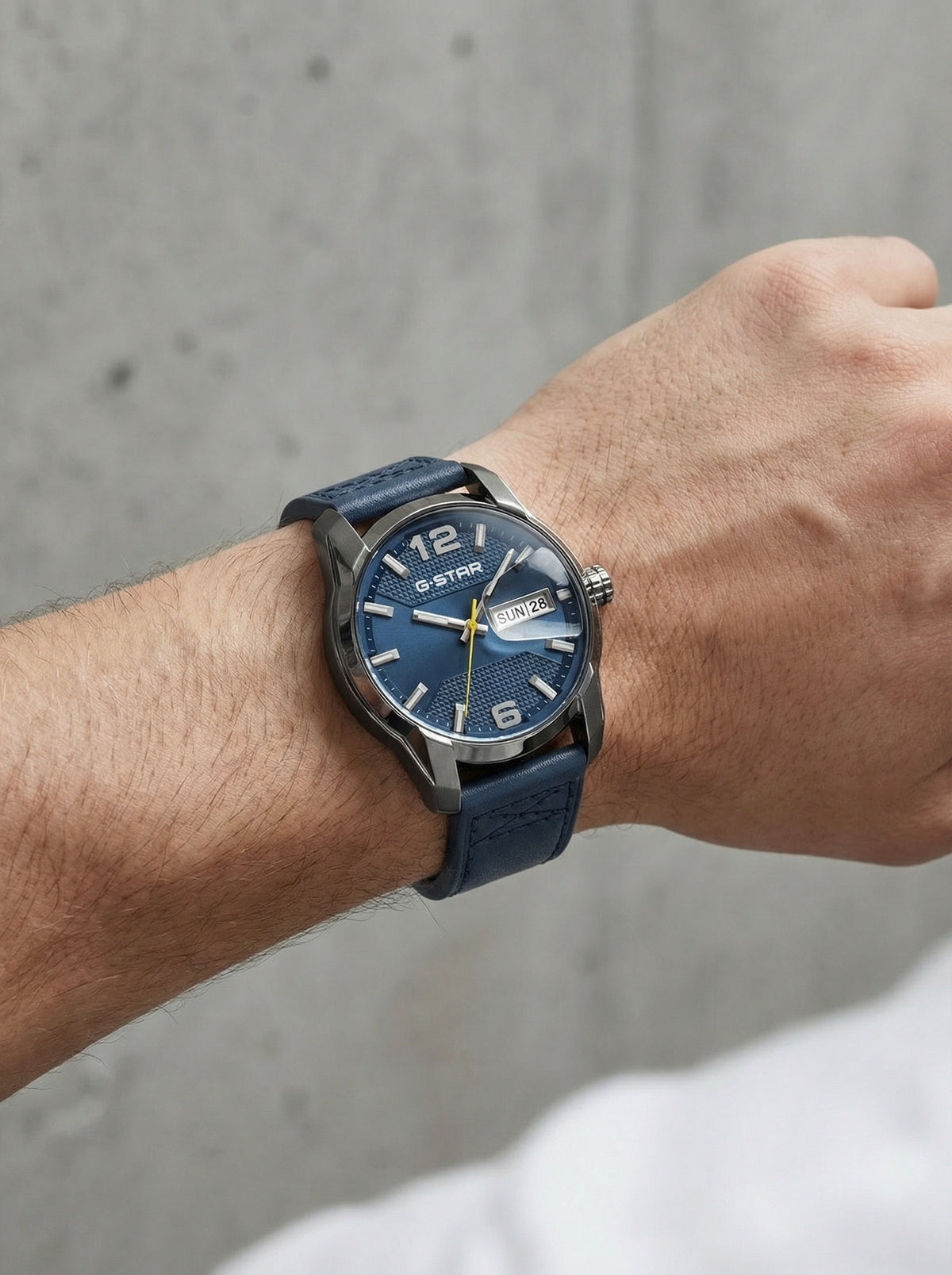 G-STAR Selvedge Utility-Inspired Blue Watch