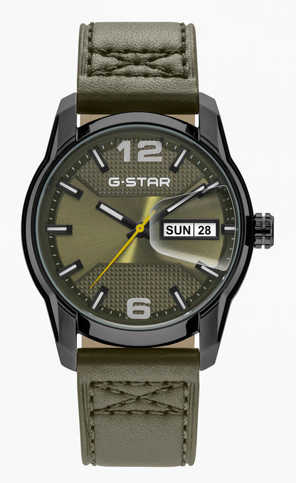 G-STAR Selvedge Utility-Inspired Olive Watch