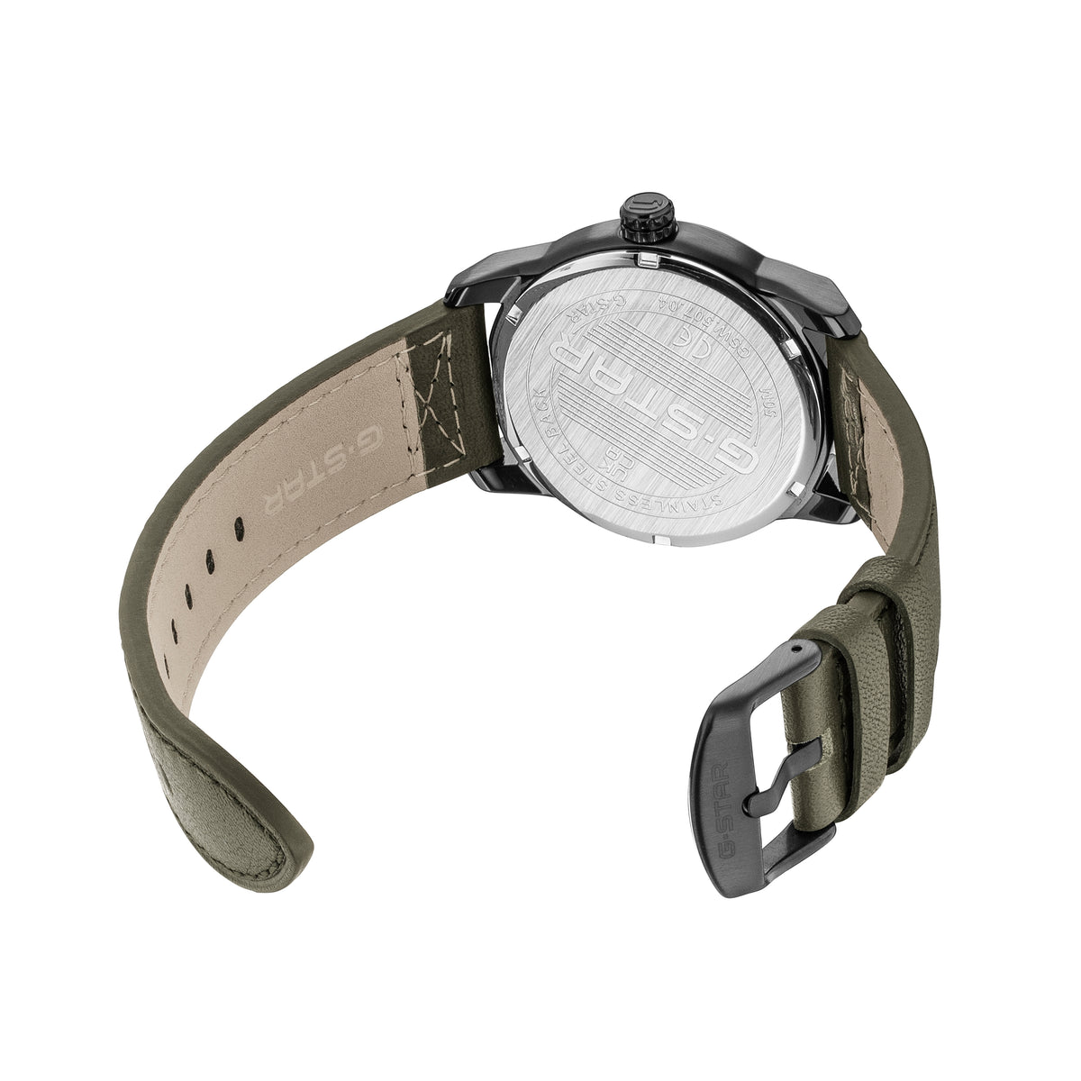 G-STAR Selvedge Utility-Inspired Olive Watch