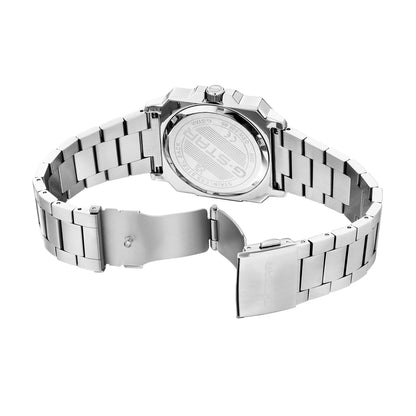 G-STAR Cube Silver Tone Watch