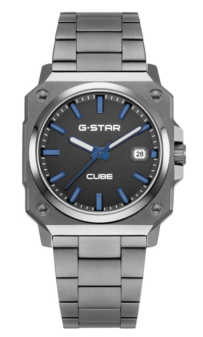 G-STAR Cube Gunmetal Watch