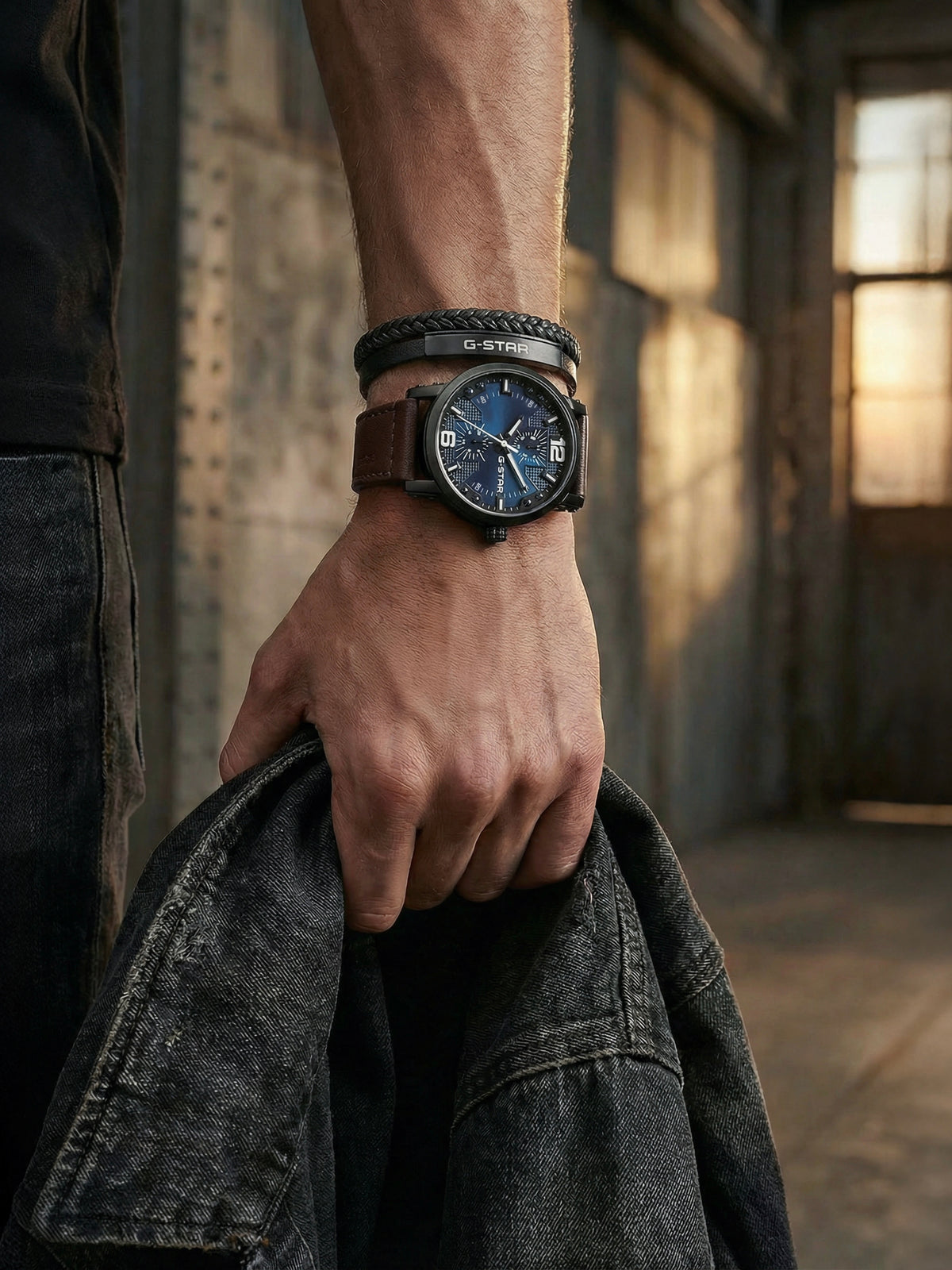 G-STAR Rovic Blue Multifunction Watch