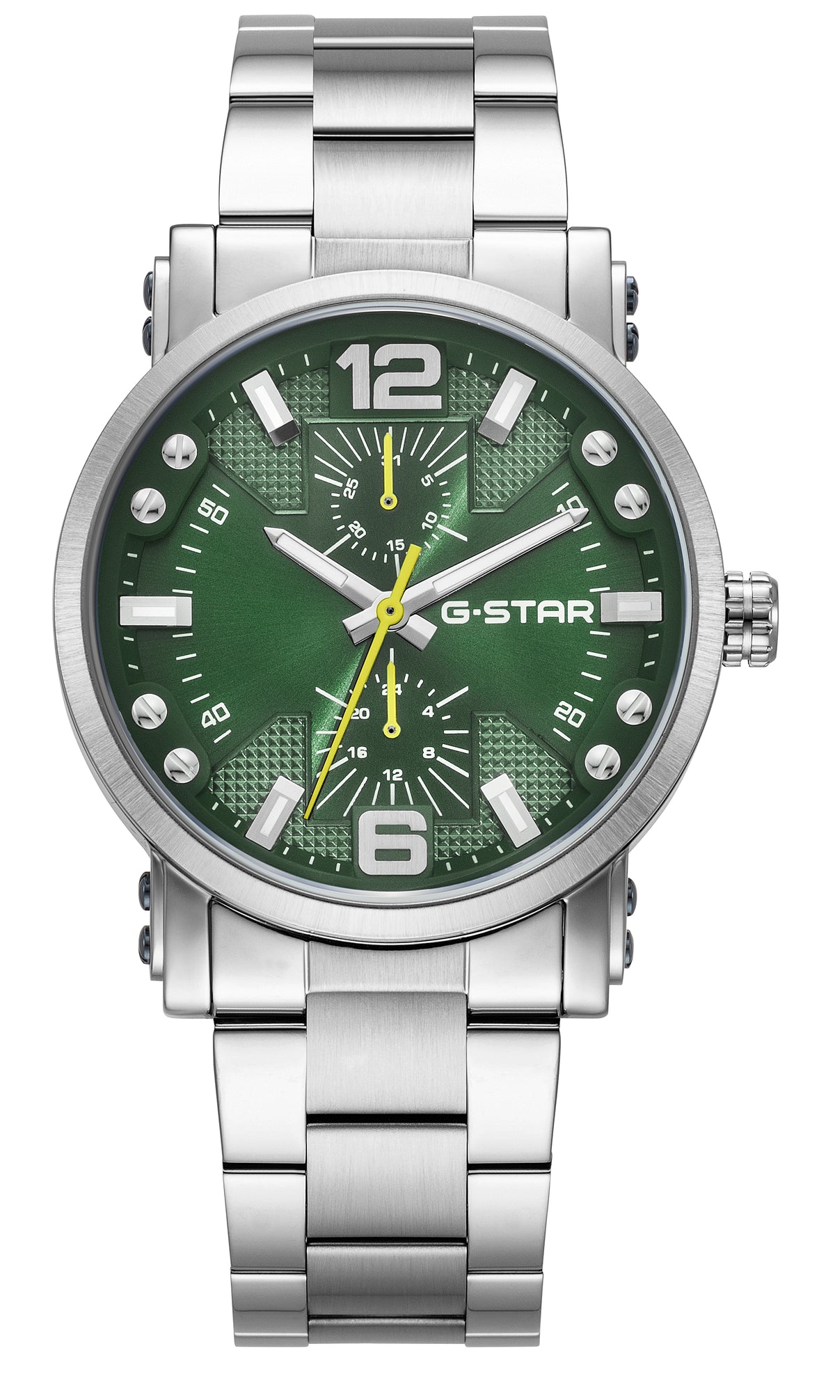 G-STAR Rovic Silver Multifunction Watch