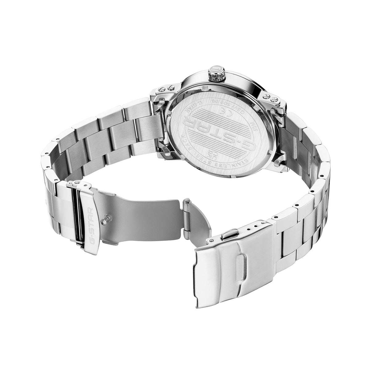 G-STAR Rovic Silver Multifunction Watch
