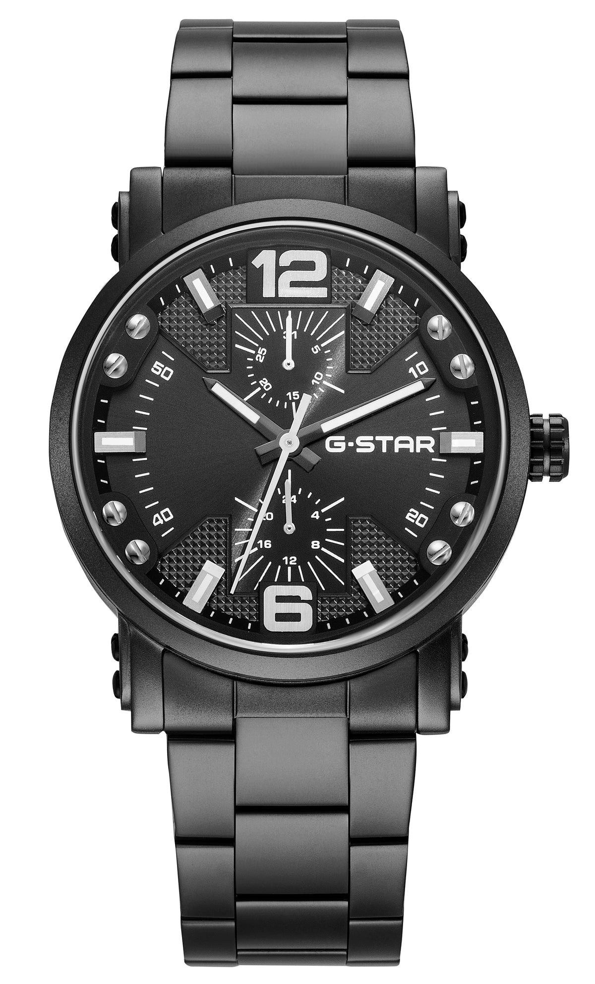 G-STAR Rovic Black Sunray Multifunction Watch
