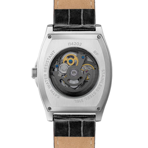 Ingersoll The California Automatic Black Leather Strap Watch
