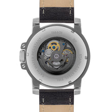 Load image into Gallery viewer, Ingersoll The Freestyle Automatic Black Leather Strap Watch