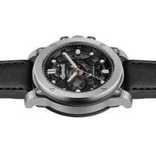 Load image into Gallery viewer, Ingersoll The Freestyle Automatic Black Leather Strap Watch