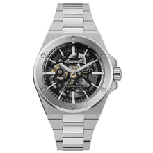 Load image into Gallery viewer, Ingersoll The Baller Automatic Black Dial Silver Stainless Steel Strap Watch