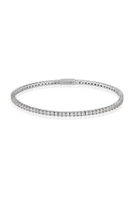 Load image into Gallery viewer, MILESTONE 2MM TENNIS BRACELET IN SILVER