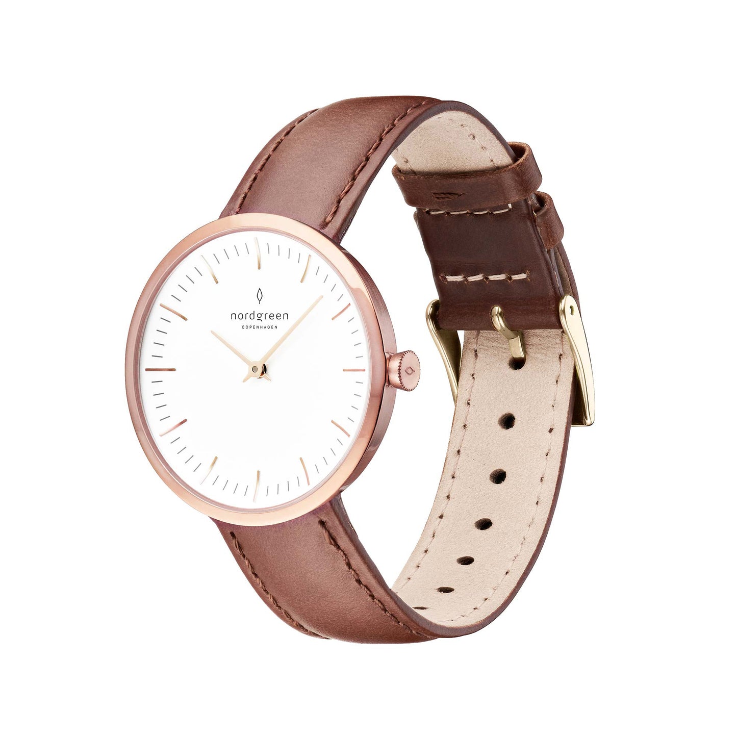 Nordgreen Infinity 32mm Brown Watch