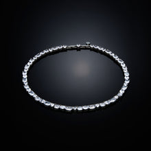 Load image into Gallery viewer, Chiara Ferragni Princess Silver and White Zirconia Necklace