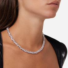 Load image into Gallery viewer, Chiara Ferragni Princess Silver and White Zirconia Necklace