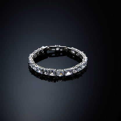 Chiara Ferragni Princess Silver and White Zirconia Bracelet