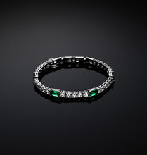 Load image into Gallery viewer, Chiara Ferragni Emerald Silver and Green Zirconia Bracelet