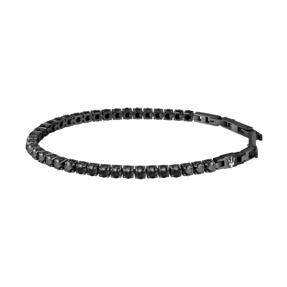 Maserati Black Cubic Zirconia 22cm Bracelet