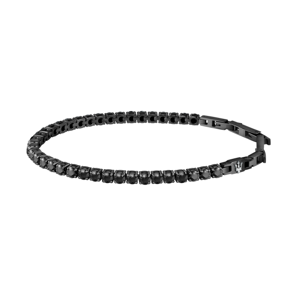 Maserati Black Cubic Zirconia 22cm Bracelet