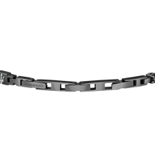 Load image into Gallery viewer, Maserati Black Cubic Zirconia 22cm Bracelet