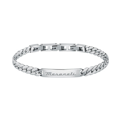 Maserati Silver 22cm Bracelet