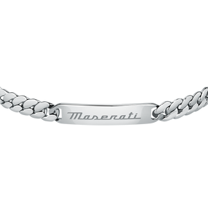 Maserati Silver 22cm Bracelet