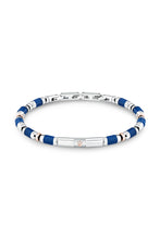 Load image into Gallery viewer, Maserati Men&#39;s Iconic Agate Blue Bracelet